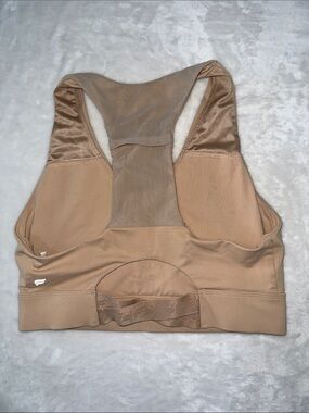 Fabletics Tan Racerback Sports Bra Sz M
